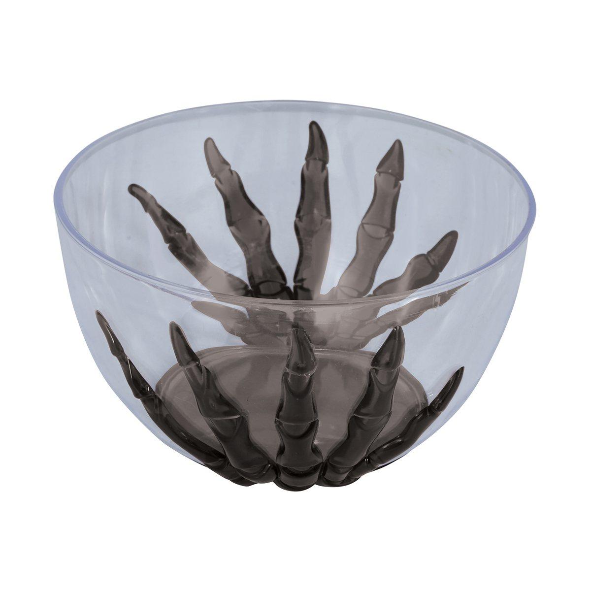 Ciotola halloween pvc mano scheletro