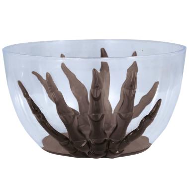 Ciotola halloween pvc mano scheletro