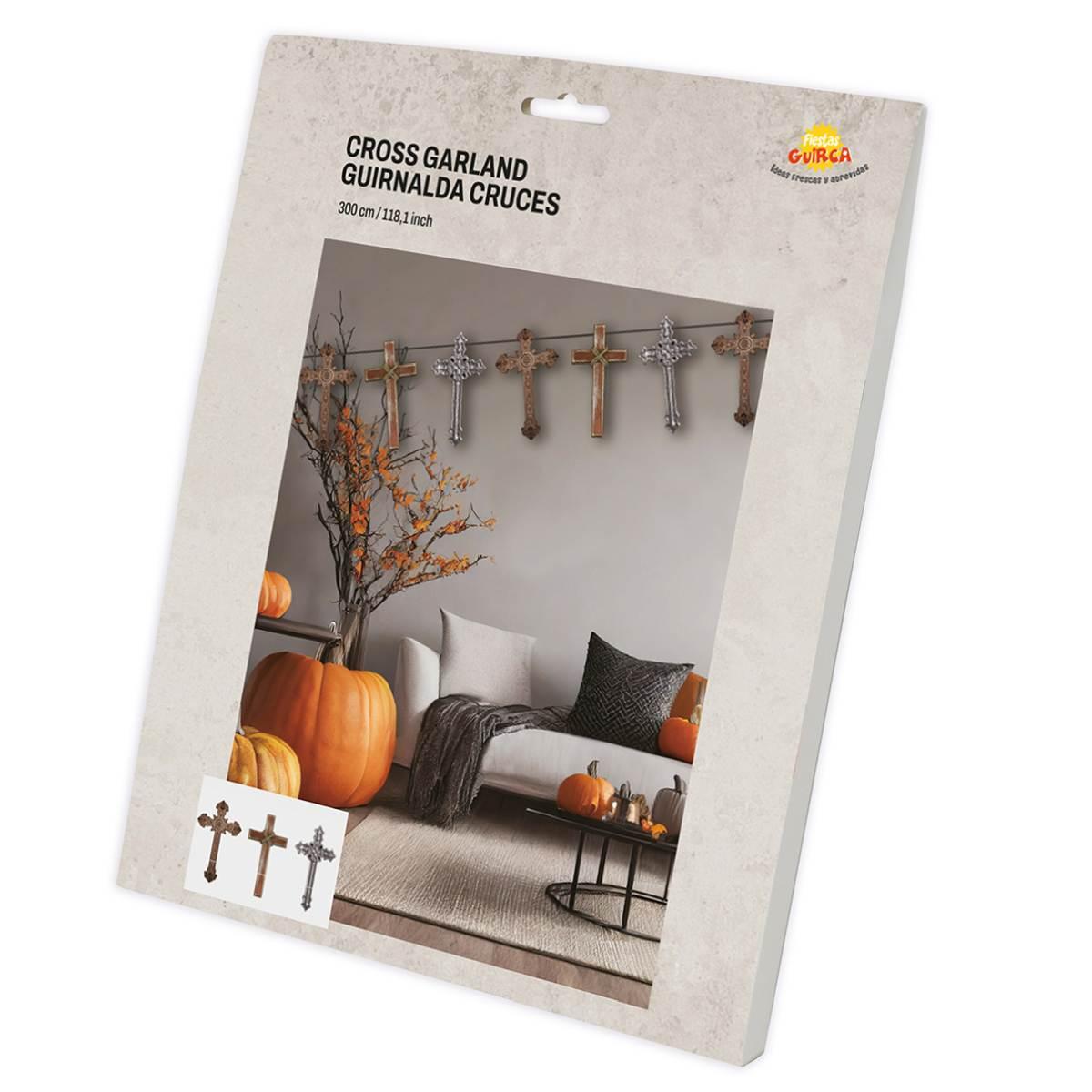 Festone halloween croci