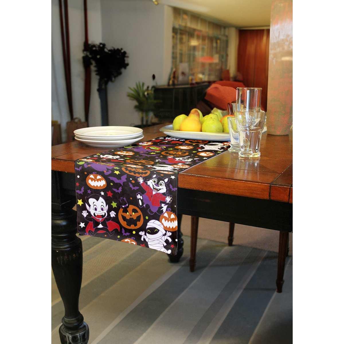 Runner halloween nero zucche fantasmi