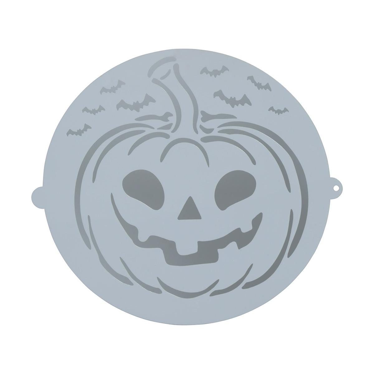 Stencil halloween per torte zucca
