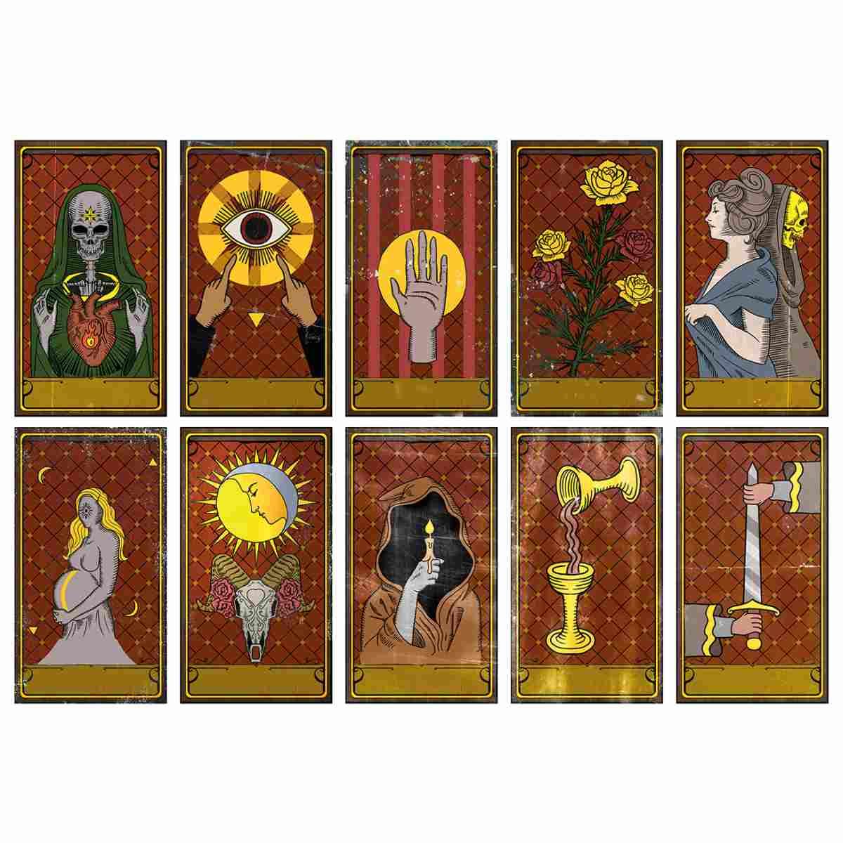 Carte da gioco maxi vodoo