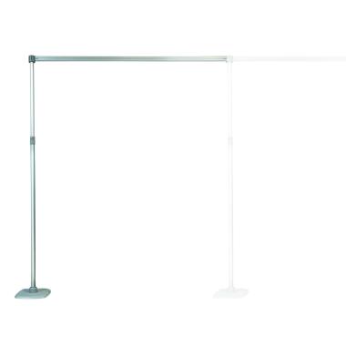 Tubi base in metallo portatenda estenzione 3 pz