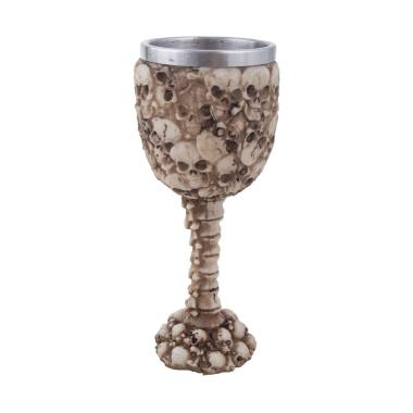 Bicchiere halloween pvc calice teschi