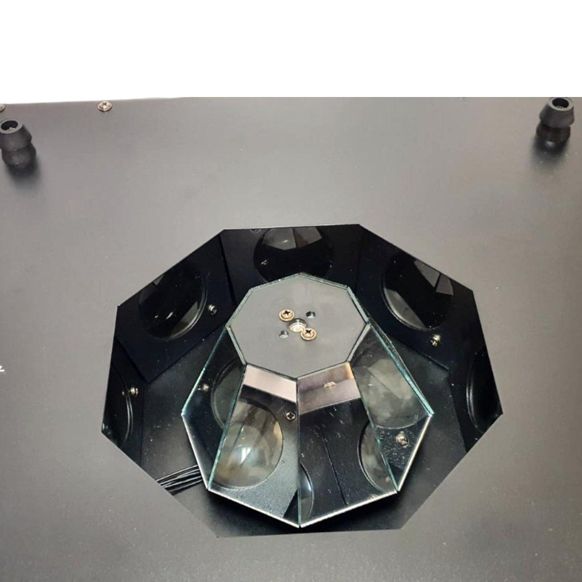 Luce mobile scanner led rgbw dmx 10w per animazione