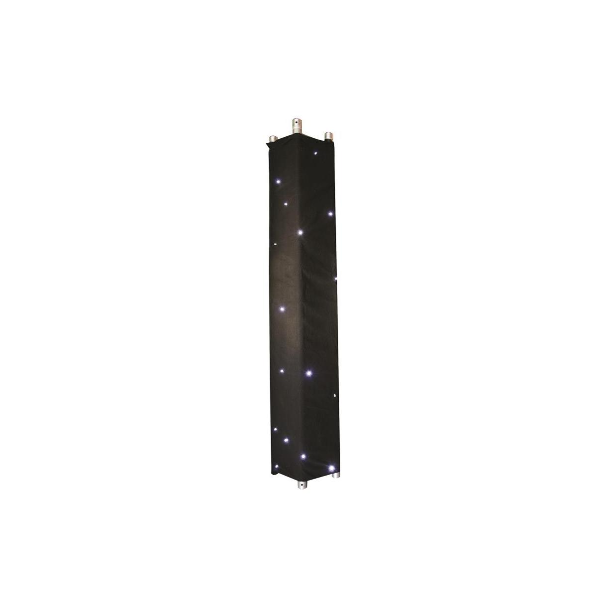 Telo nero per traliccio alluminio 40 led rgb