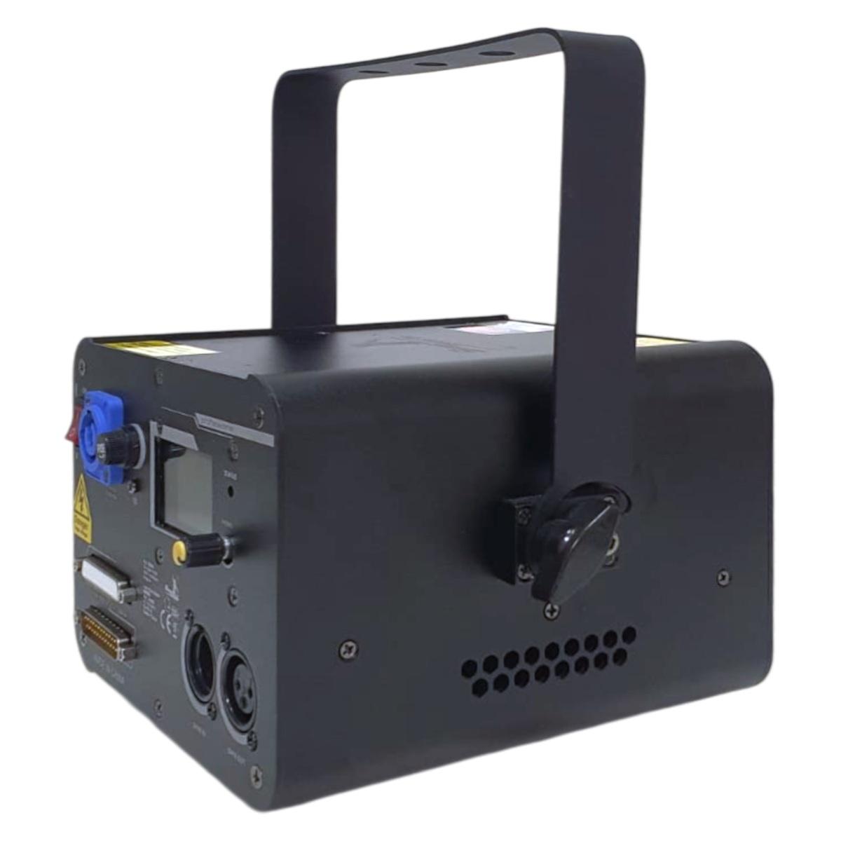 Proiettore laser show system rgb 2w dmx ilda