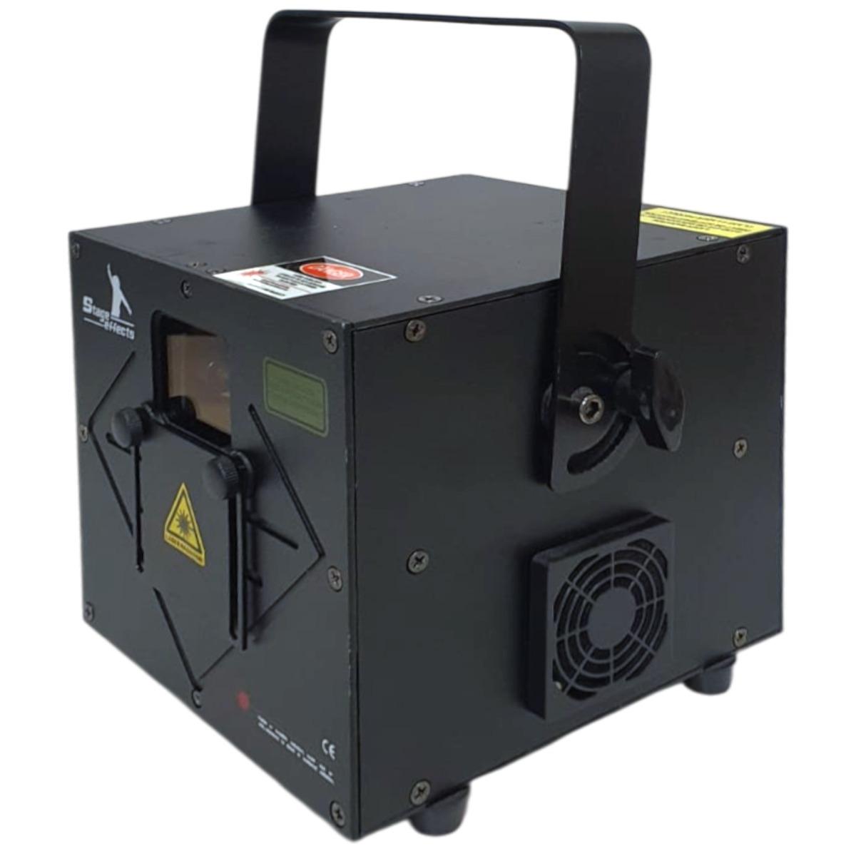 Proiettore laser cube 500mw rgb ilda