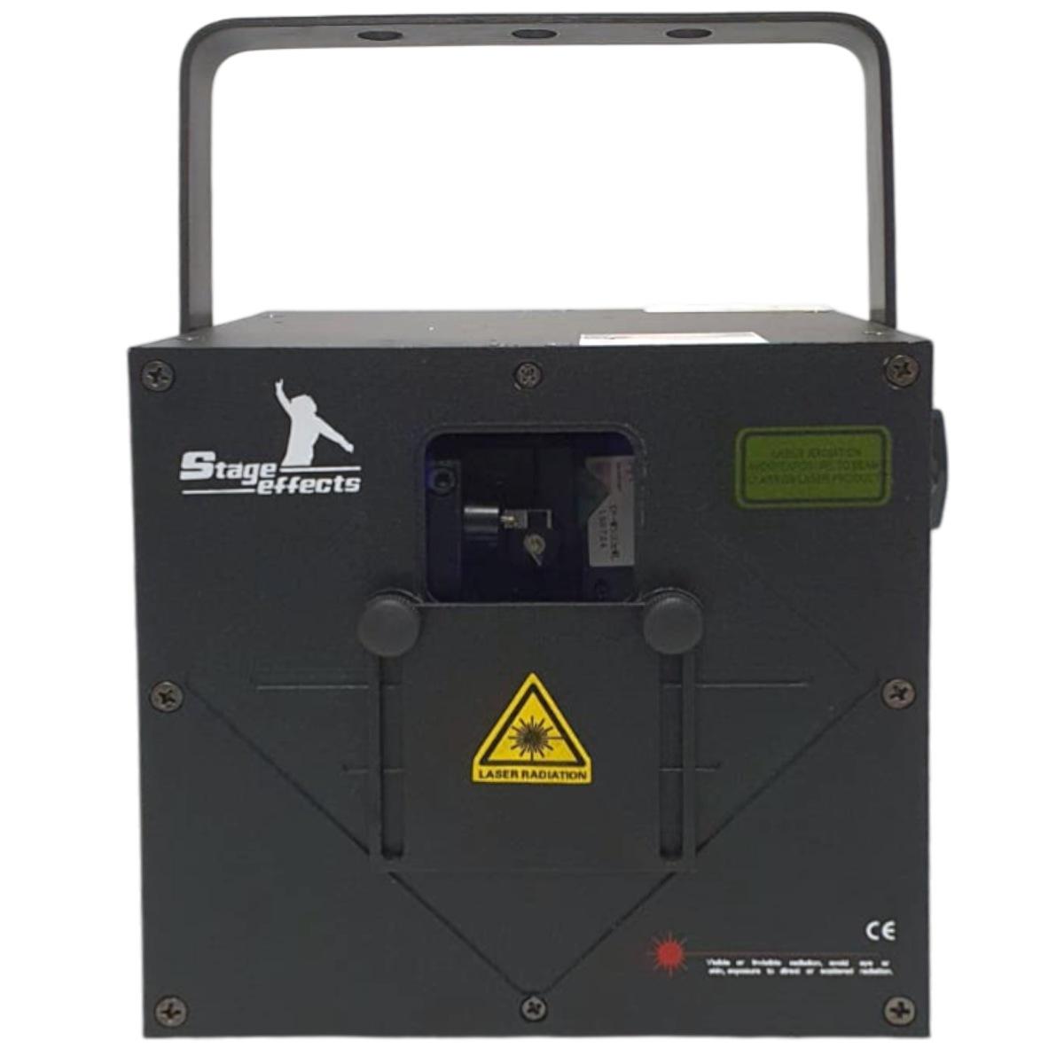 Proiettore laser cube 500mw rgb ilda