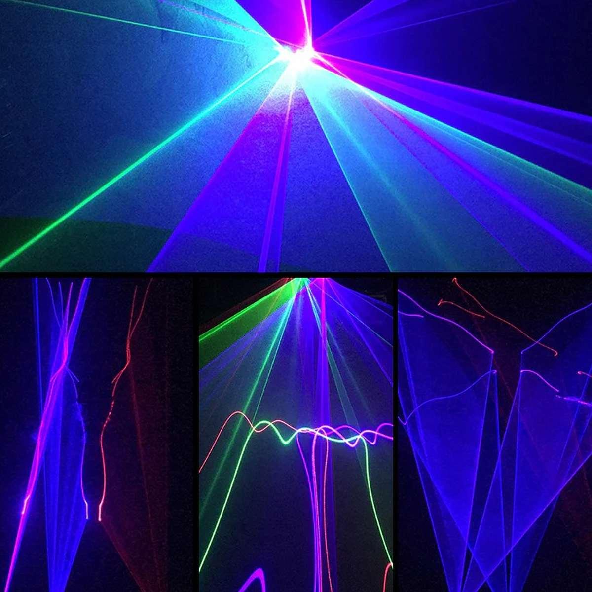 Proiettore laser professionale rgbv 4 teste 560mw