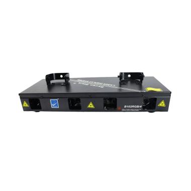 Proiettore laser professionale rgbv 4 teste 560mw