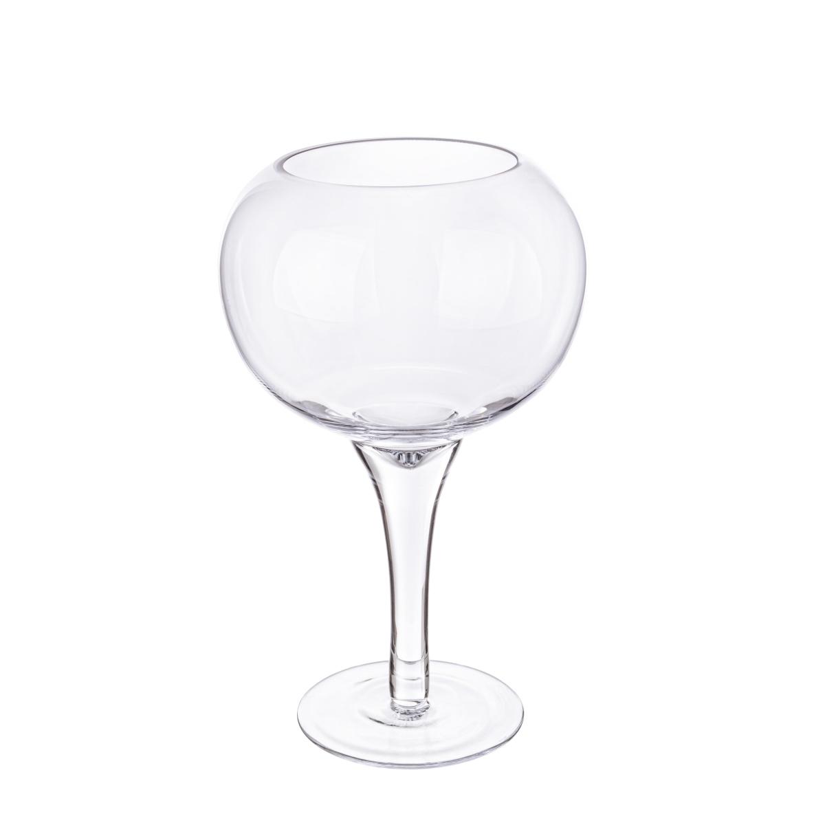 Vaso vetro calice trasparente 30 cm