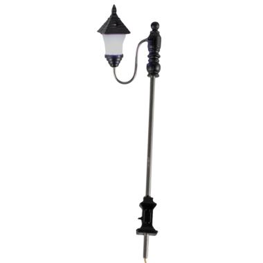 Lampione presepe metallo 3 5 luce led calda modello v 1 cm
