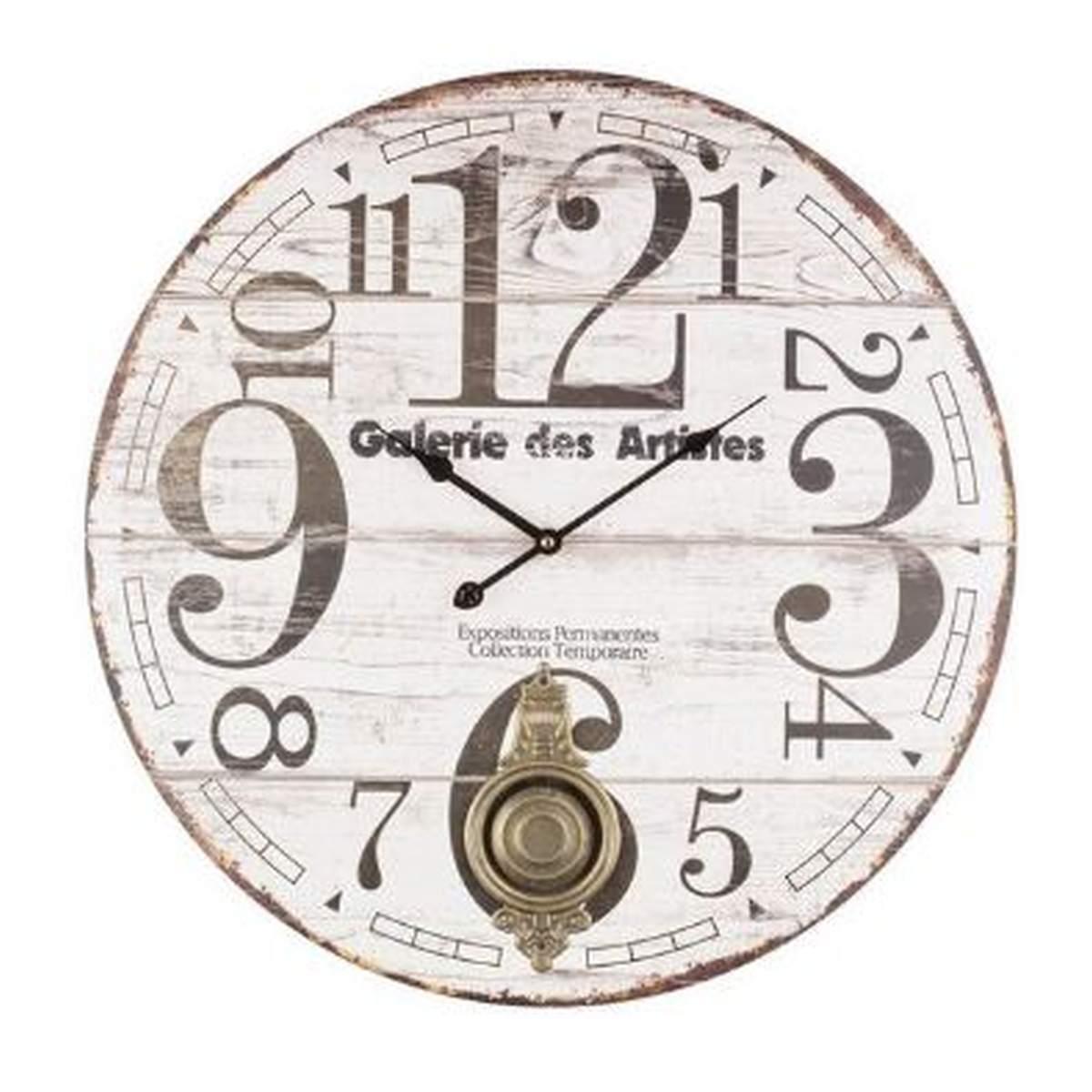 Orologio parete legno arizona tondo modello a