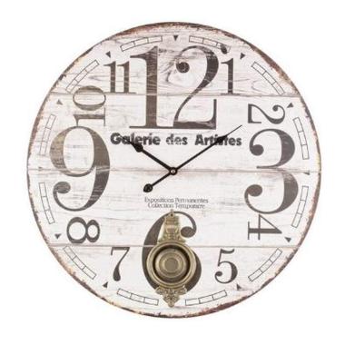 Orologio parete legno arizona tondo modello a
