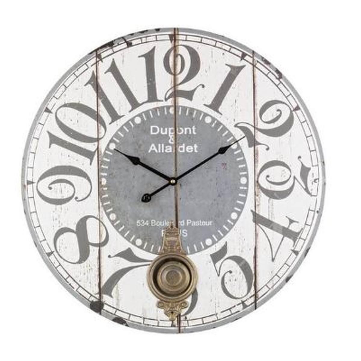 Orologio parete legno arizona tondo modello a