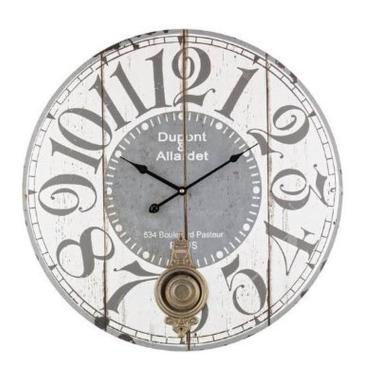 Orologio parete legno arizona tondo modello a