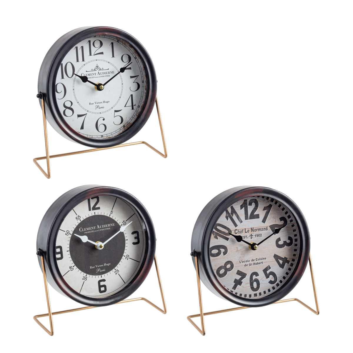 Orologio da tavolo clement 24 x 22 cm