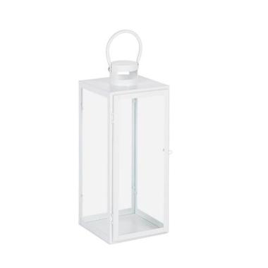 Lanterna metallo lior bianca 40 cm