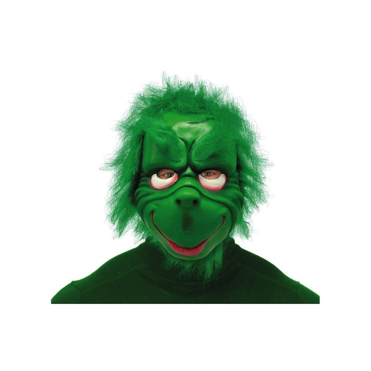 Maschera viso lattice grinch capelli