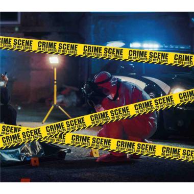 Nastro polizia scena del crimine