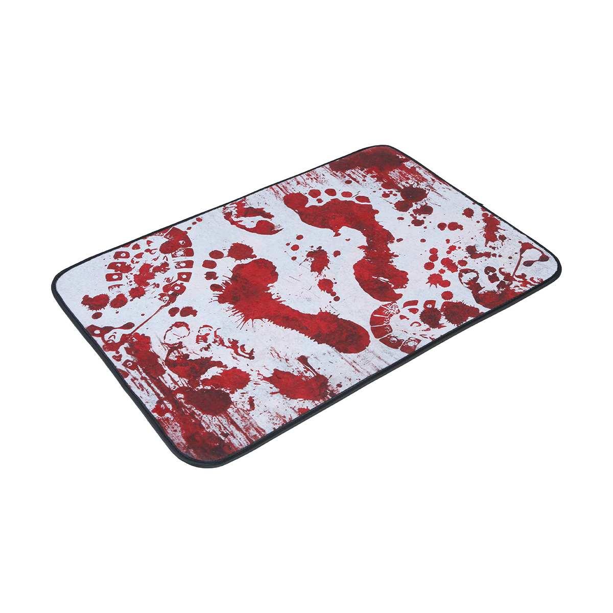 Tappeto halloween impronte insanguinate