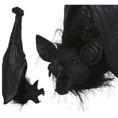 Pipistrello pvc nero appeso