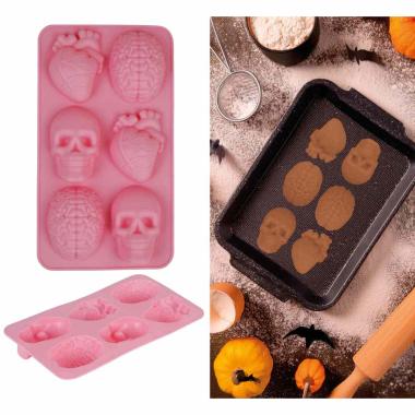 Stampo silicone halloween biscotti figure assortite