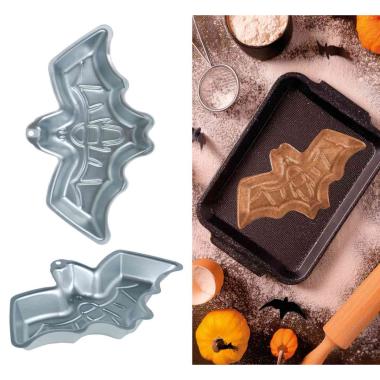 Stampo alluminio halloween dolci pipistrello