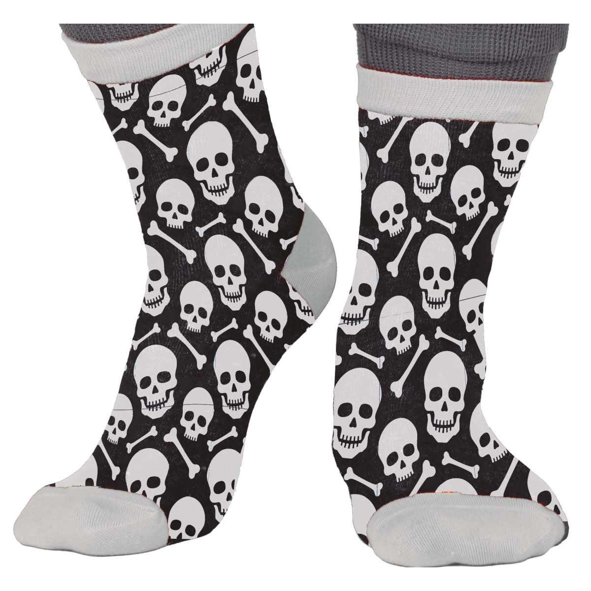 Calzini halloween teschi ossa