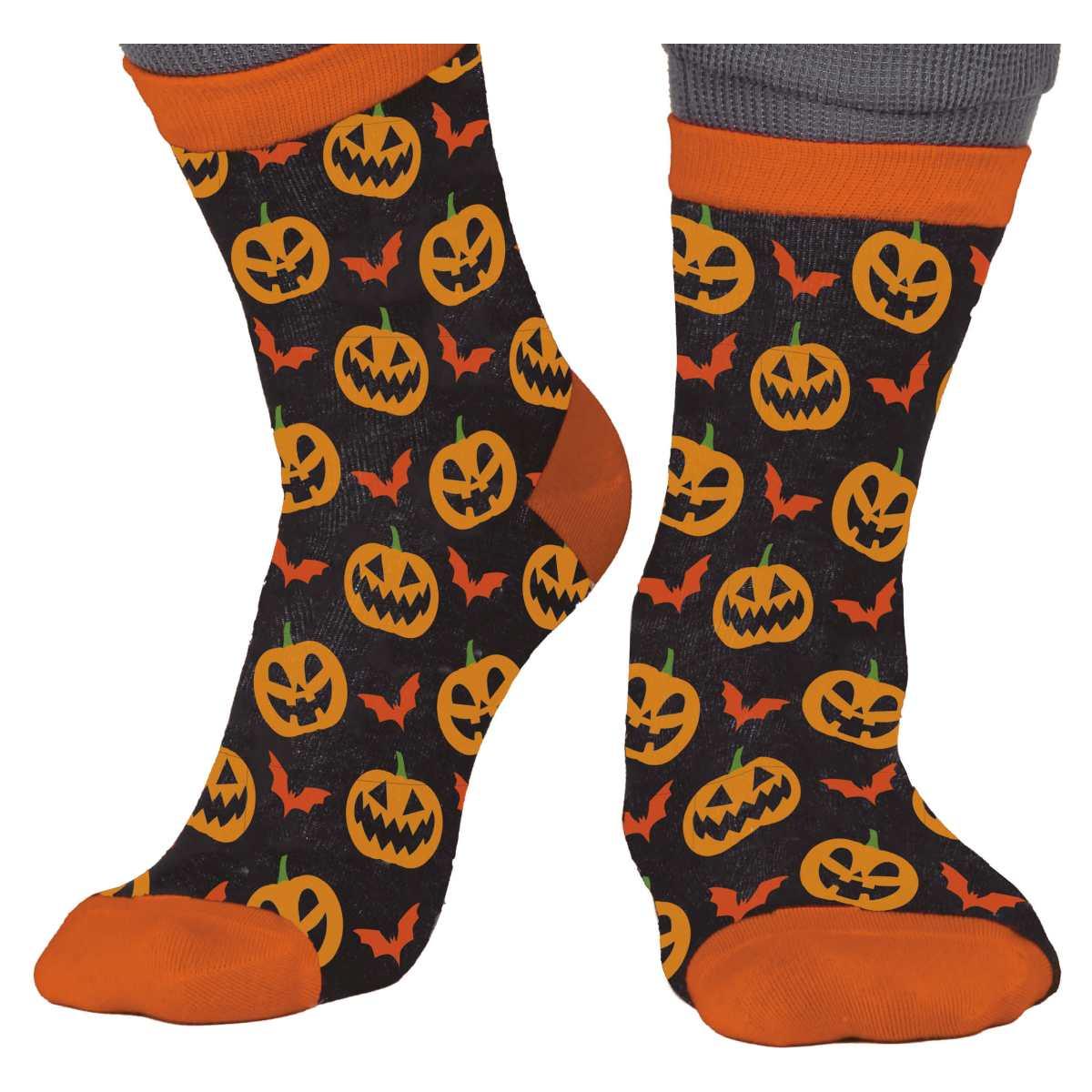 Calzini halloween zucche