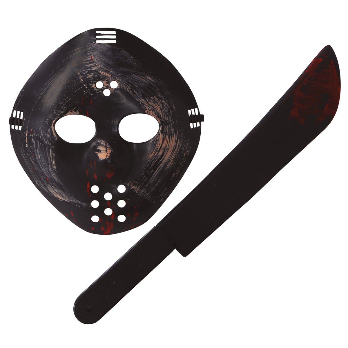 Maschera viso pvc hockey bronzo macete
