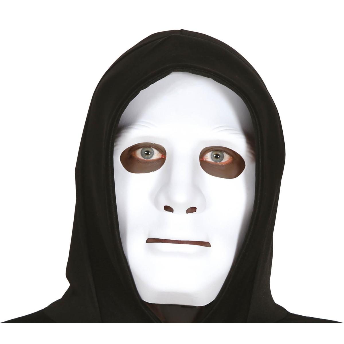 Maschera viso pvc bianca
