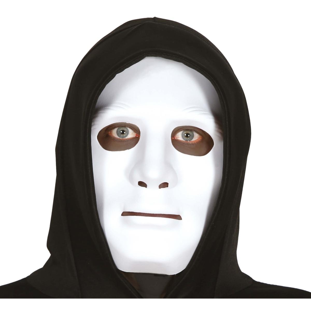 Maschera viso pvc bianca