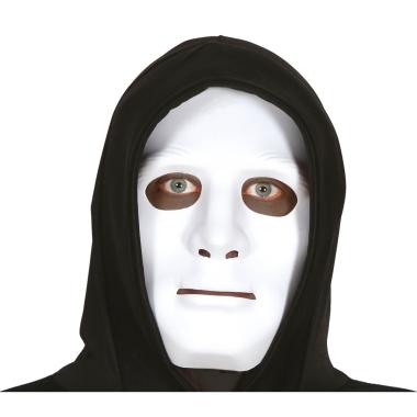 Maschera viso pvc bianca