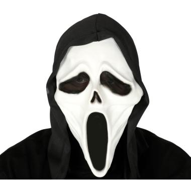 Maschera viso pvc horror scream cappuccio
