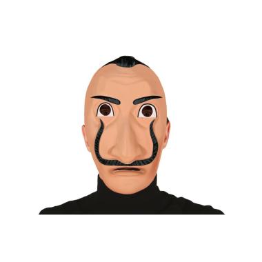 Maschera viso pvc casa di carta salvador dali papel
