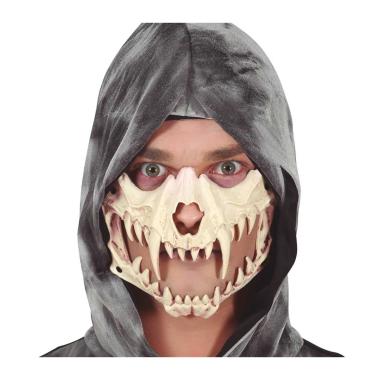 Maschera viso pvc horror zanne