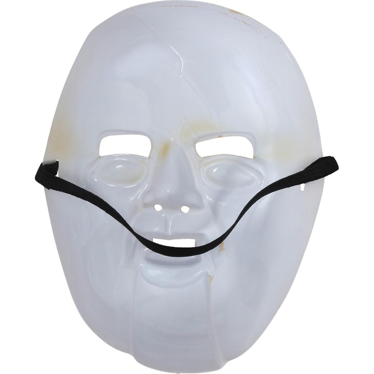 Maschera viso pvc horror bambola del terrore
