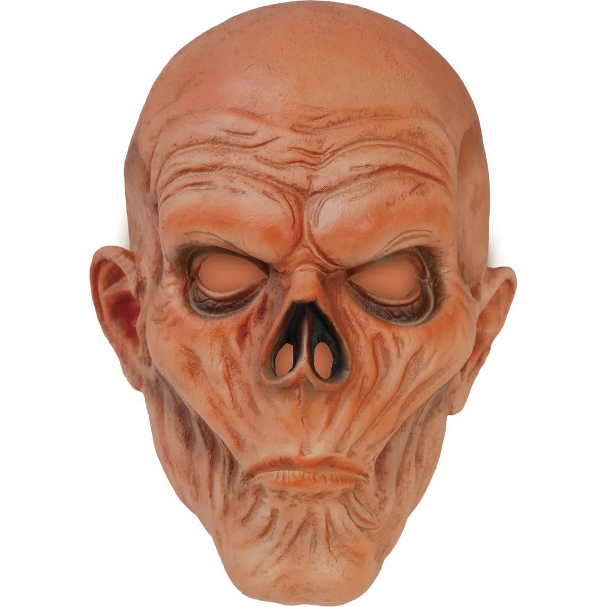 Maschera viso lattice horror uomo bruciato