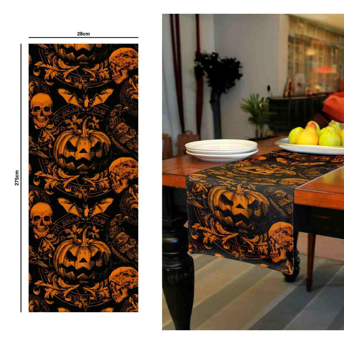 Runner halloween zucche gotiche
