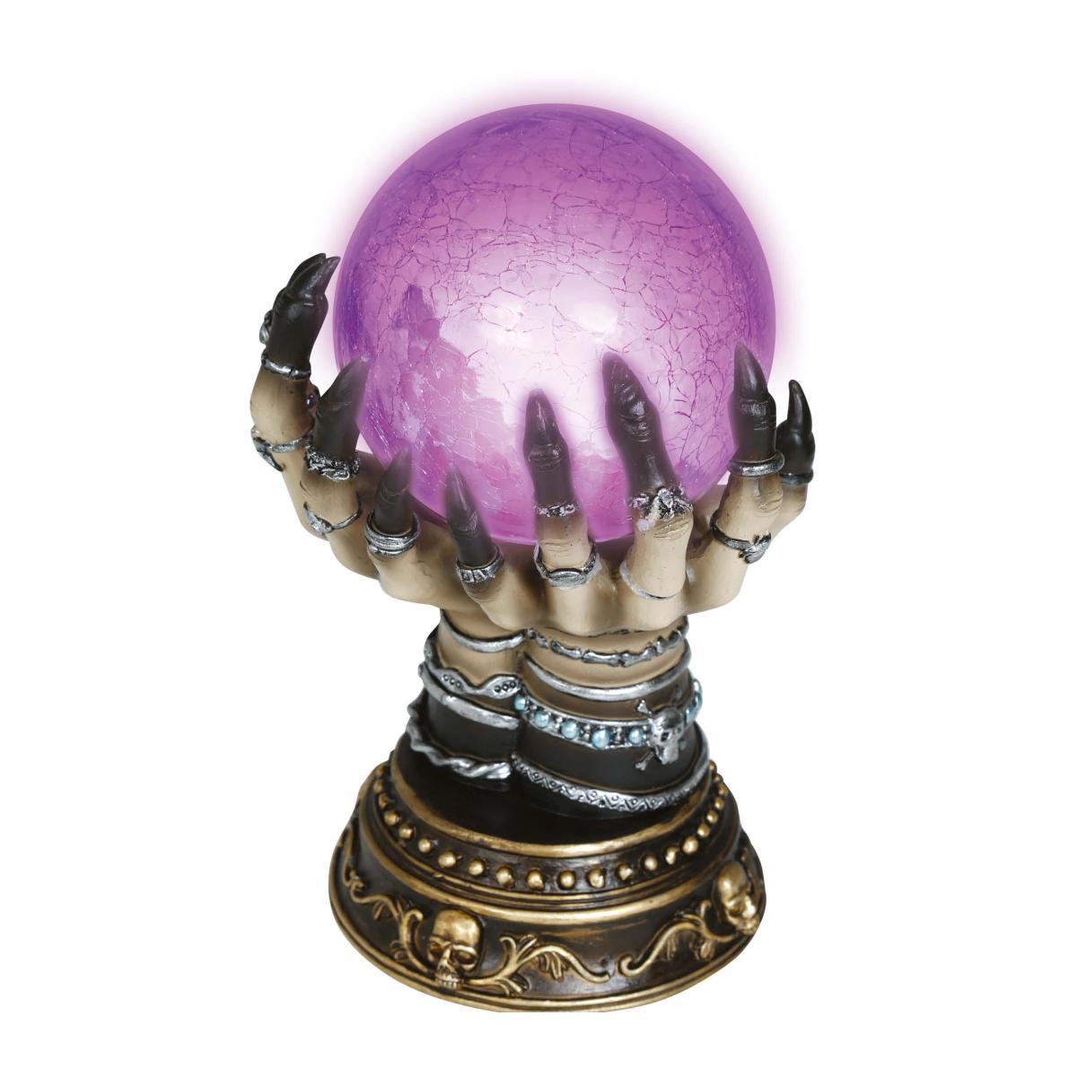 Sfera magica caleidoscopica mano luci