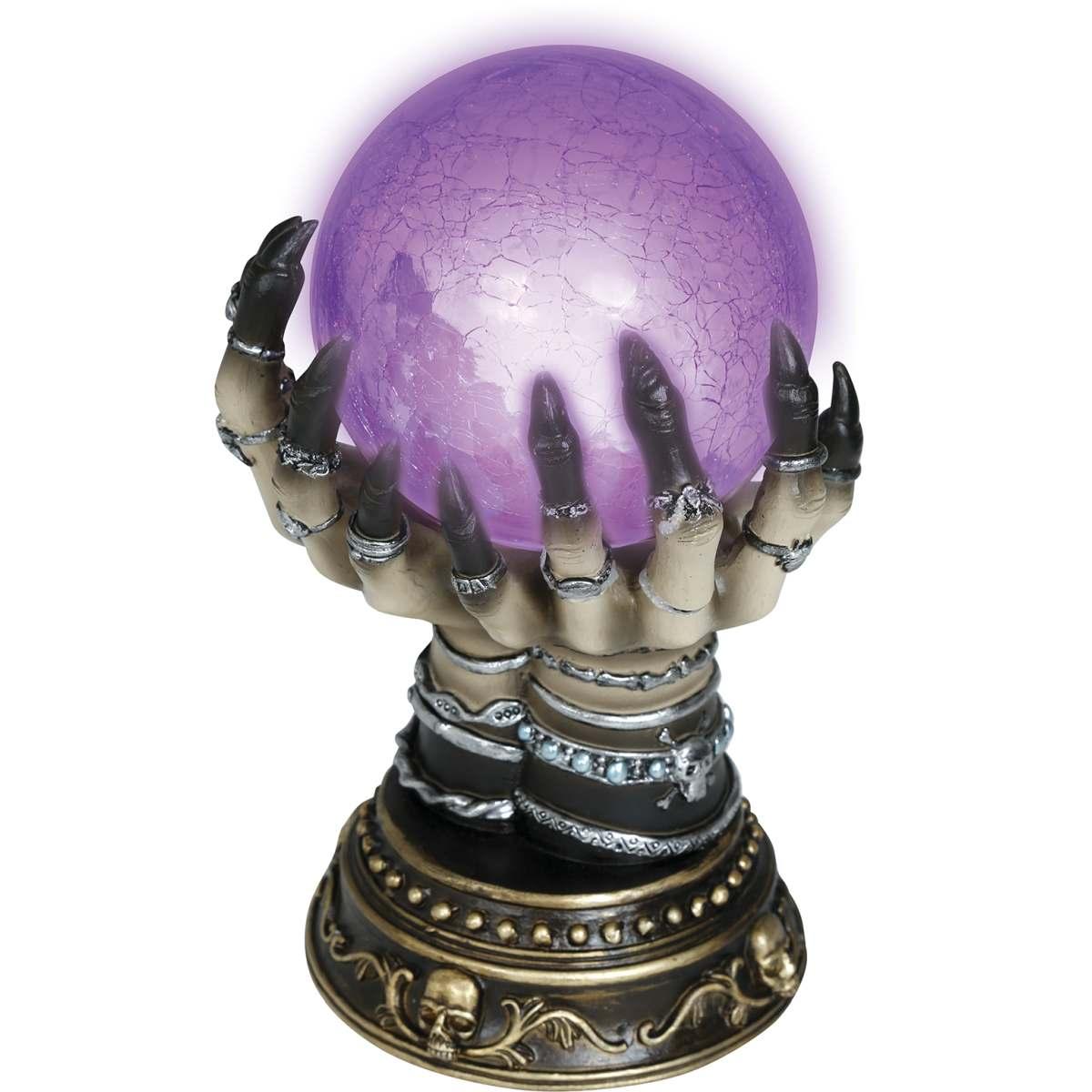 Sfera magica caleidoscopica mano luci