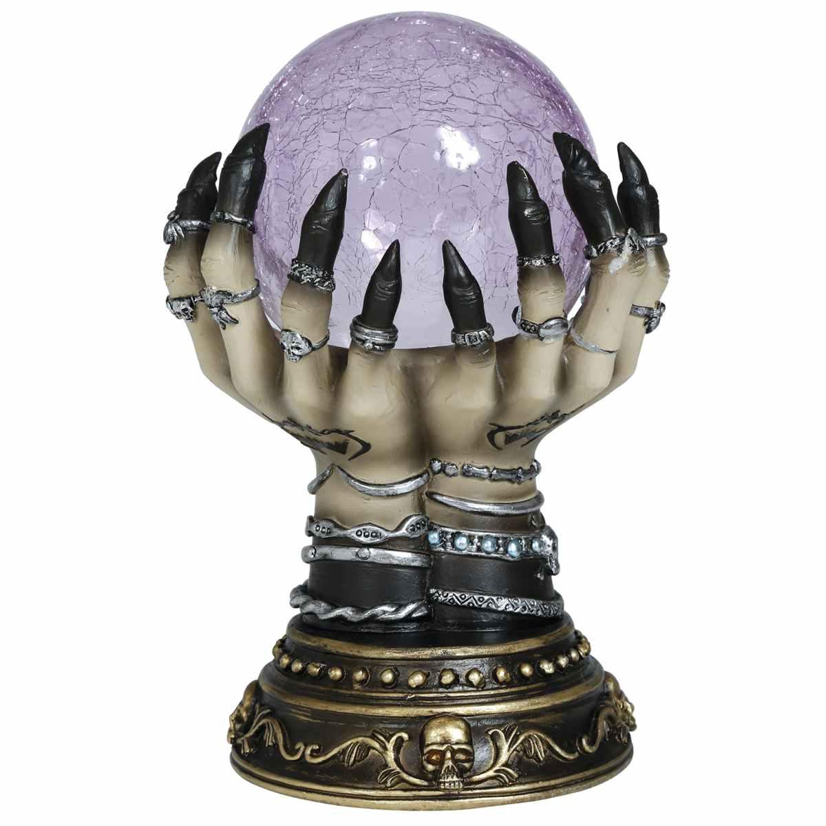 Sfera magica caleidoscopica mano luci