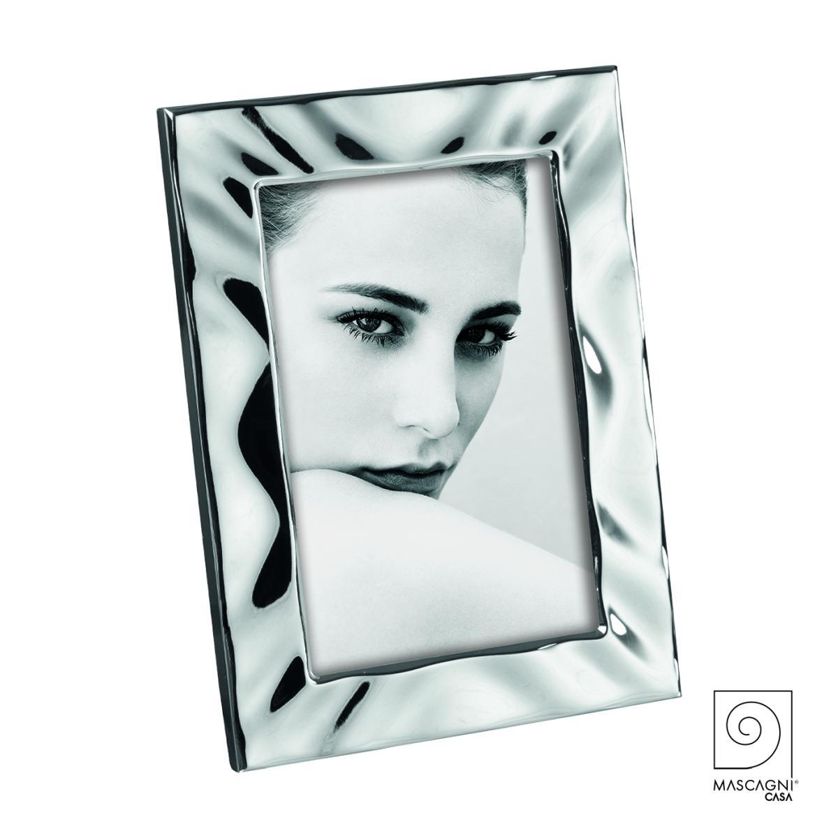 Cornice metallo argento 20 x 25 cm
