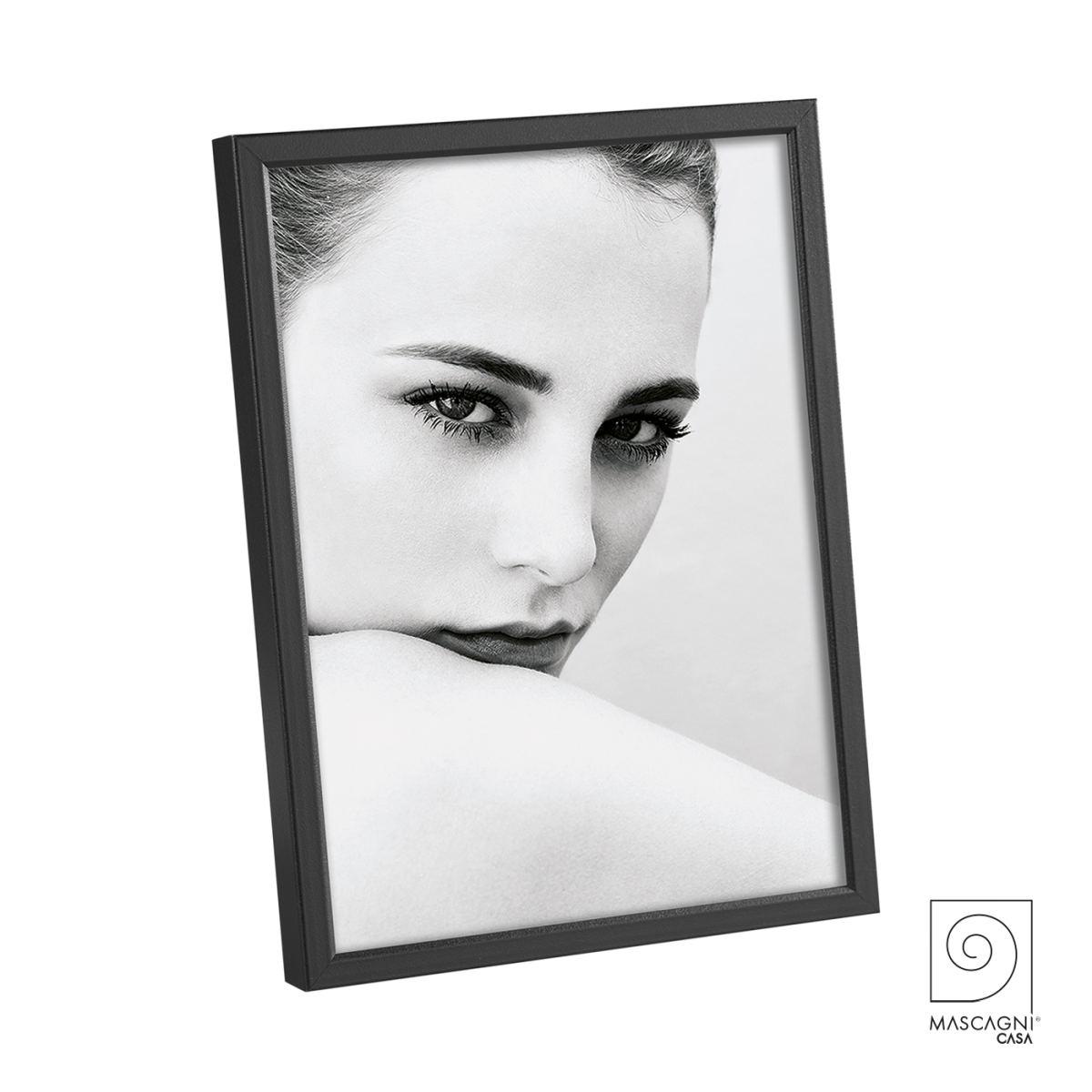Cornice metallo nero 13 x 18 cm