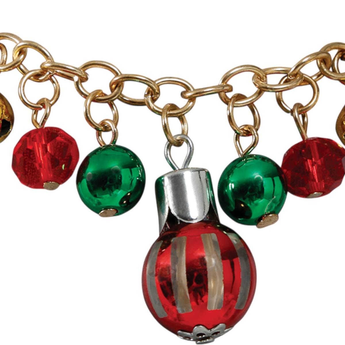 Bracciale palline natalzie metallo