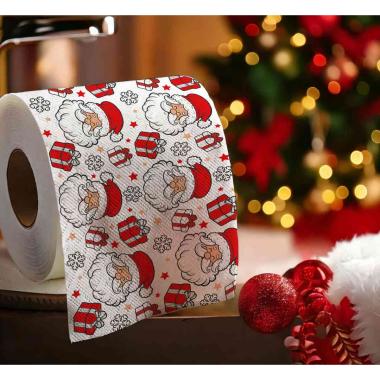 Carta igienica natale babbo natale 2 strati mt 30 mt