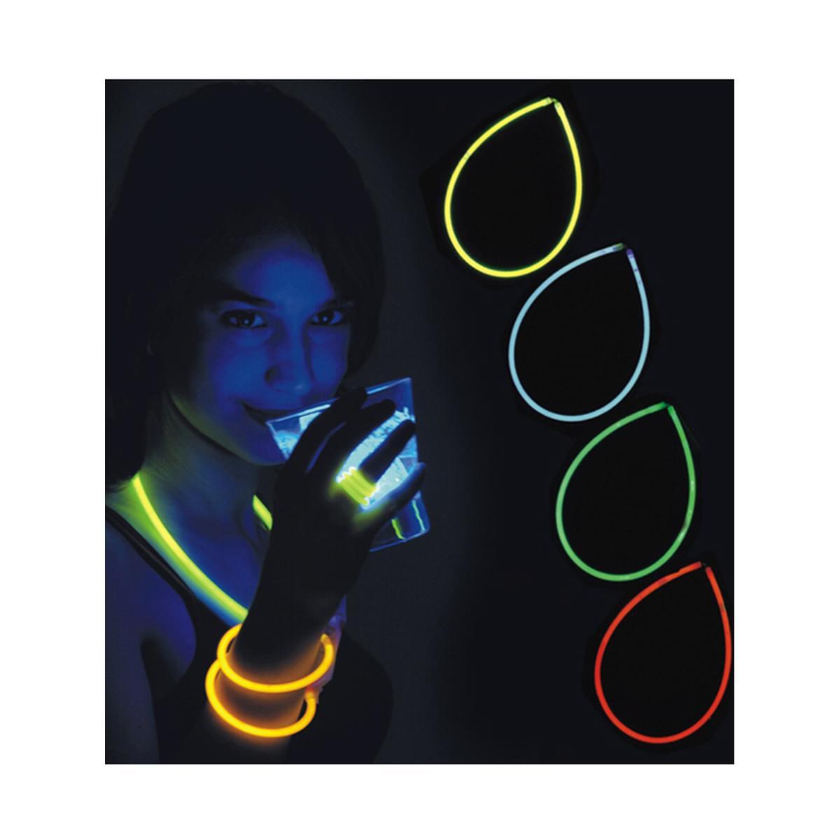 Bracciale luminoso fluo