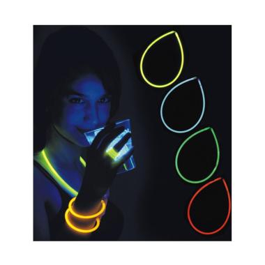 Bracciale luminoso fluo